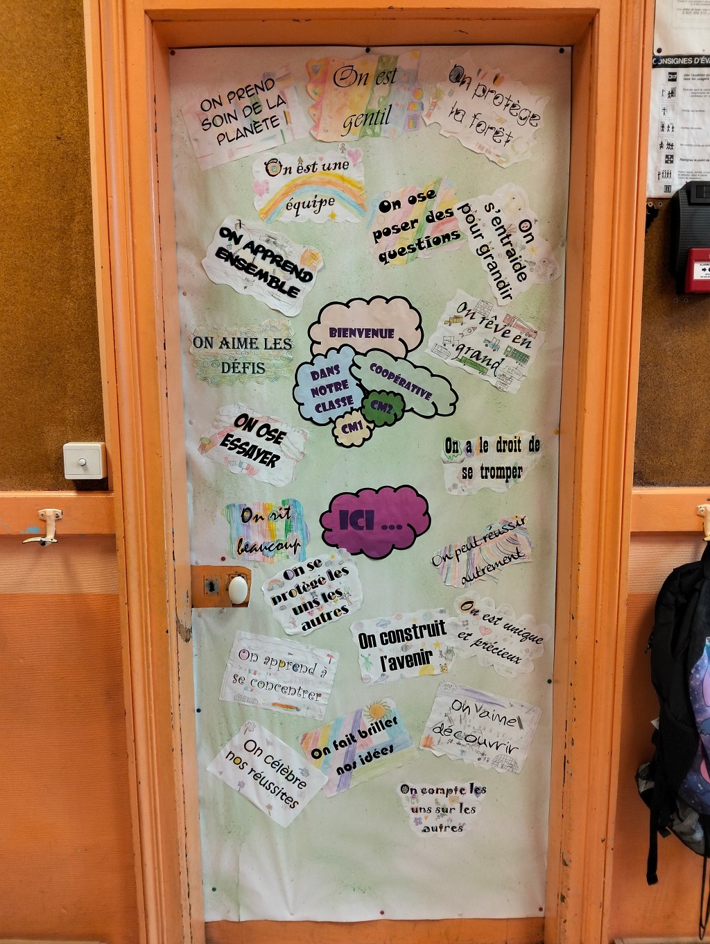 Bienvenue dans notre classe&nbsp;🌟