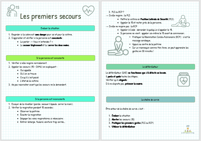 Apprendre les premiers secours à&nbsp;l’école