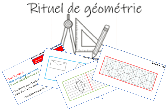 Un nouveau rituel de géométrie : 15 minutes par jour (suite à la constellation&nbsp;maths)