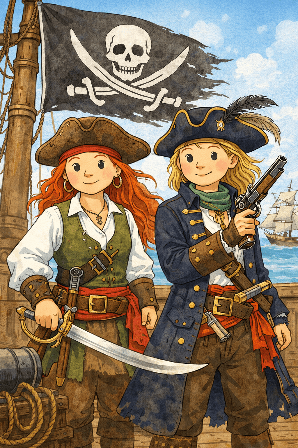 Les Odyssées : Anne Bonny et Mary&nbsp;Read