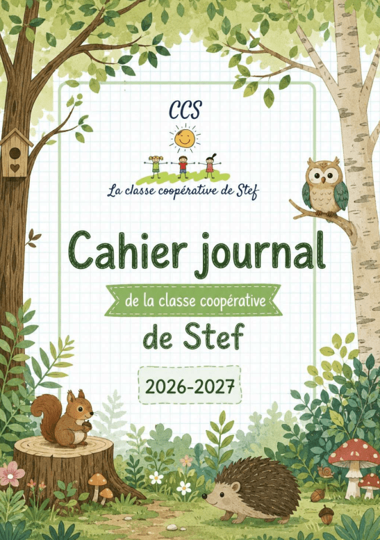 Mon cahier journal à composer&nbsp;soi-même