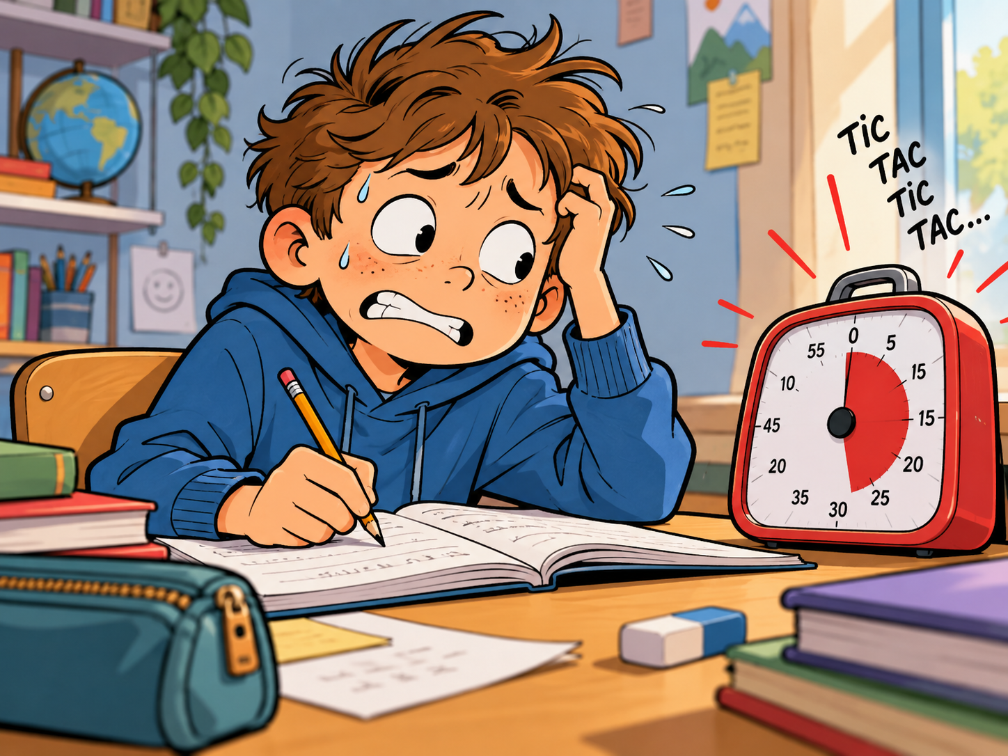 Stress face au compte à rebours